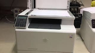 How to fix HP LaserJet M181 series M181fdw copy not same size