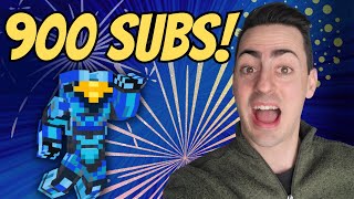 We Just Hit 900 SUBS! Come Celebrate! (Hypixel)