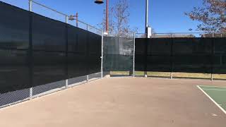 Billy Candelaria Meets His Tennis Mentor, Wally. Next Step, Pro Tour.