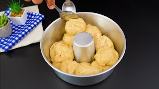 The fastest way to warm bread: no kneading and delicious!