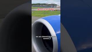 Near Catastrophic Incident - Airplane Crossings Wrong Runway - #shorts #aviation