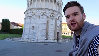 Alone at the LEANING TOWER OF PISA, Post Lockdown Italy 🇮🇹