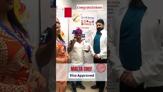 Another Success Story 🥳 #Odia #Odisha Client | 🇨🇦 Malta Work Visas (Chef) Approved… 🎉