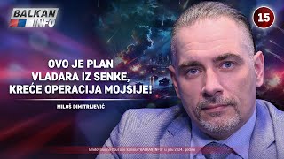 INTERVJU: Miloš Dimitrijević - Ovo je plan vladara iz senke, kreće operacija Mojsije! (13.7.2024)