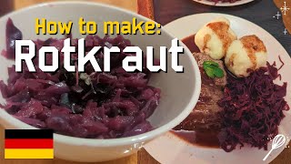 How to make - German Rotkraut | A great Christmas side dish