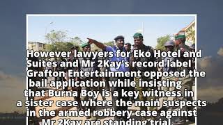 Police Arraign Burna Boy For Robbery Conspiracy