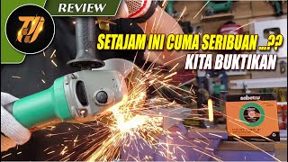 Rekomendasi mata potong gerinda murah dan tajam / Sabetzu cutting wheel 4 inch