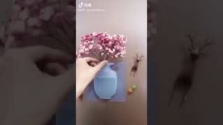 Silicone mini flower vase