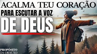 SAIBA COMO ESCUTAR A VOZ MANSA E SUAVE DE DEUS!