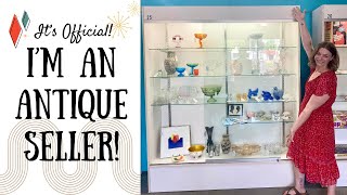 I'M SELLING ANTIQUES! COME SEE MY NEW ANTIQUE SHOWCASE!