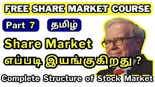 Share Market எப்படி இயங்குகிறது? | Part 7 | Complete Structure of Stock Market!