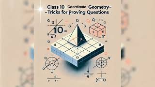 #Class 10 #Tricks for proving questions #Coordinate Geometry #Important questions for board exam