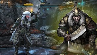 Got the Butcher New Skin"KHAN OF THE ASHEN SHORES"Gameplay |shadow fight 4 butcher new skin| butcher