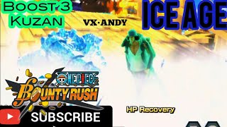 Boost 3 Kuzan KO Zephyr & Film Red Shanks + Double Team w EX LUFFY vs Shiki | One Piece Bounty Rush