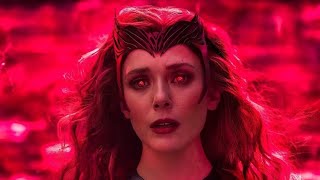 Scarlet Witch Scary Moment || Dr. Strenge in the multiverse of madness. #shorts #youtubeshorts