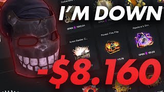 That's why i'm DOWN $8.160 on RUSTCLASH