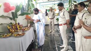 Tirupati district police  food court opened our SP sir Sri V. Harshavardhan Raju, IPS Tirupati.