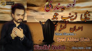 Bibi Zainab S.A Sindhi Noha || Syed Abbas Shah || Muharram 2022-1443 ||