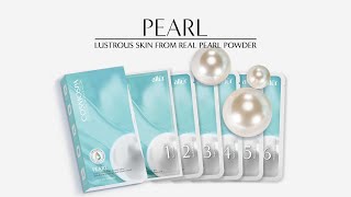 [US Crystal] PEARL SPA - Lustrous skin from real pearl powder - 6- Step Deluxe Spa Pedicure in a Box