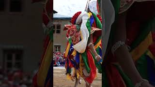 Chhyam Dance. #mountains #buddhism #himalayas #chhyamdance #buddhiststory