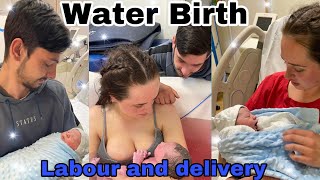 Natural Water Birth Vlog. Teen Mum, My second baby