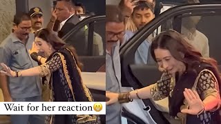 Karisma Kapoor Almost Fell While Gracing Aadar Jain-Alekha's 'Roka', Warns Paps Not To Post The Clip