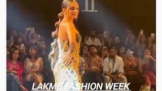 KIARA ADVANI IN LAKME FASHION WEEK WOW GREAT EXPERIENCE