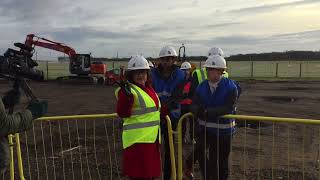 Stansted Airport College Groundbreaking Behind the Scenes