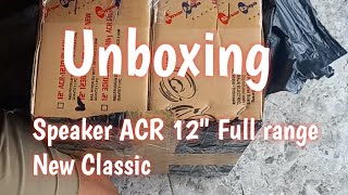 Unboxing Speaker ACR 12"