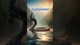 The Naga is in the river