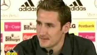 Miroslav Klose Interview