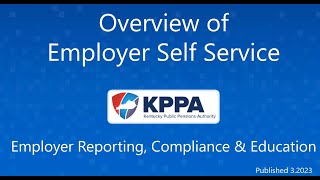 Overview of Employer Self Service