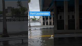 Fort Lauderdale Today!! #travel #fortlauderdale #kingtides#climatechange