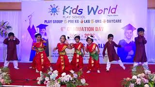 KIDS WORLD PLAY SCHOOL 6th Annual Day Celebration-LKG Ponni Nadhi Dance