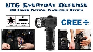 UTG Everyday Defense Light - An excellent budget priced tactical flashlight!