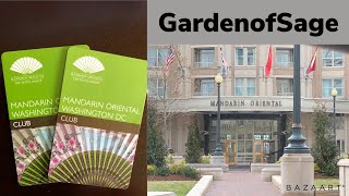 Experience at the old Mandarin Oriental Hotel in DC (2019) now the Salamander Washington DC