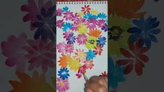 Happy Lohri #coverpage#artwork#watercolor#painting#flowers##shortvideo