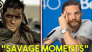 Tom Hardy Being a Straight SAVAGE! (MOMENTS)