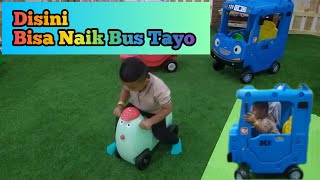 Naik Bus Tayo Di Play Ground 🚌🚌