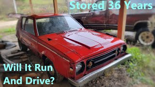 Will It Drive? Stored For 36 Years. 1976 AMC Gremlin.