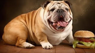 Funniest Dogs Videos- 2023 Bulldogs  Likes  cheese burger🍔