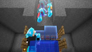 Esta es la TRAMPA de AGUA FALSA en Minecraft HCF! 💦