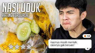 NASI UDUK MENTAH. - Makanan Rating Terburuk #MARUK