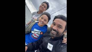 Dhanush Son's 🧑‍🦱 Yatra Raja &  Linga Raja 😍 #dhanush #shorts