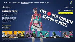 🔴LIVE! - NEW FORTNITE *SEASON 4* LIVE COUNTDOWN! Tamil Pesikalam Ji Pathukalam Ji