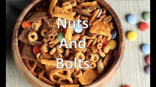 Christmas Nuts and Bolts Savoury Holiday Snacks / Treats