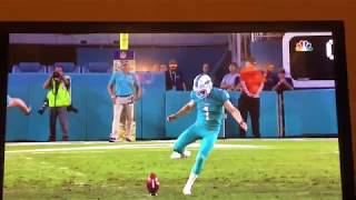 DOLPHINS RECOVER THEIR OWN ONSIDE KICK