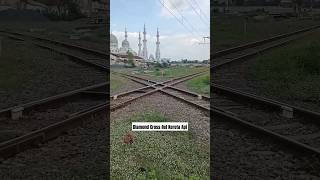 Diamond Cross Rel Kereta Api #shorts #keretaapi #masiniskeretaapi #railfans