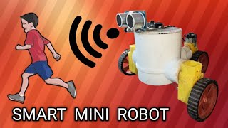 Smart Mini Robot // Object Following Robot // ir sensor project 🔥