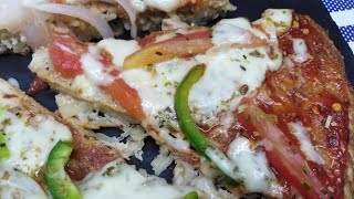 Spaghetti pizza recipe | Instant Pizza | Pizza recipe without Dough | Noodles pizza recipe in Pan